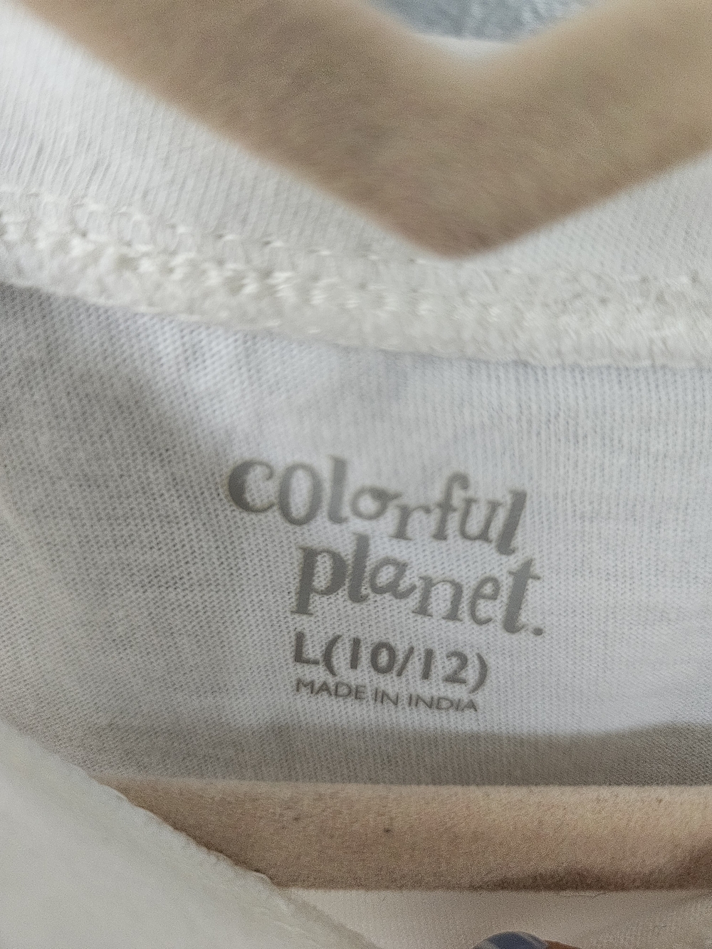 Girls' Cream Graphic Tank Top with Floral Sunburst - Picture 5 of 7